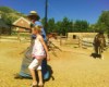 Lara & Brianna at Pioneer Heritage Park