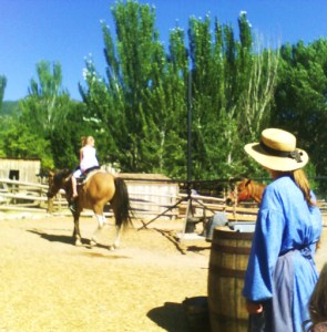 Lara & Brianna at Pioneer Heritage Park