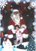 Emily & Santa  -  2004