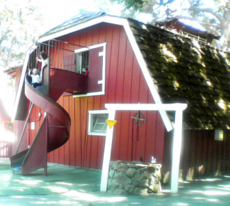 A Cool Barn Slide