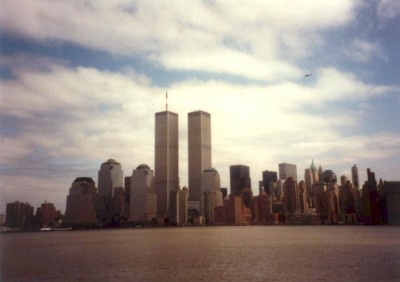 The Twin Towers from Across the Bay